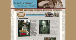 Desktop Screenshot of chiodoart.com
